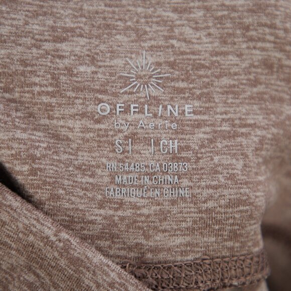 Aerie Offline Foldover Flare Athletic Yoga Pants Women's Small - Picture 3 of 6